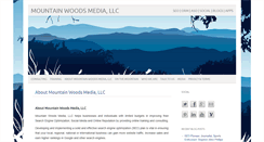 Desktop Screenshot of mountainwoodsmedia.com