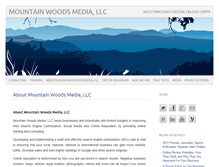 Tablet Screenshot of mountainwoodsmedia.com